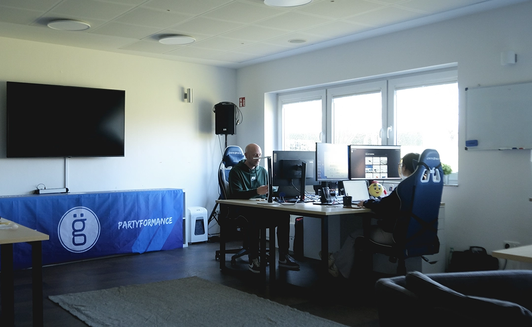 Büro Innenansicht göbelmedia